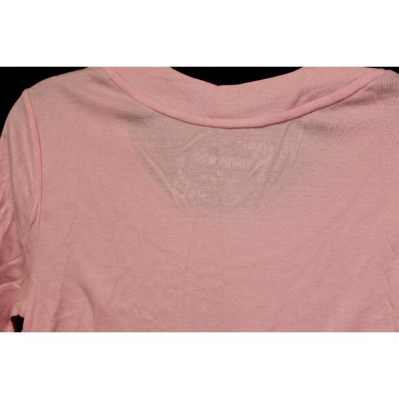 Y2K Limited Too Sparkle T-Shirt sz 18 Sequin Neck Jr Pre-Teen Retro Half Sleeve - Picture 8 of 9